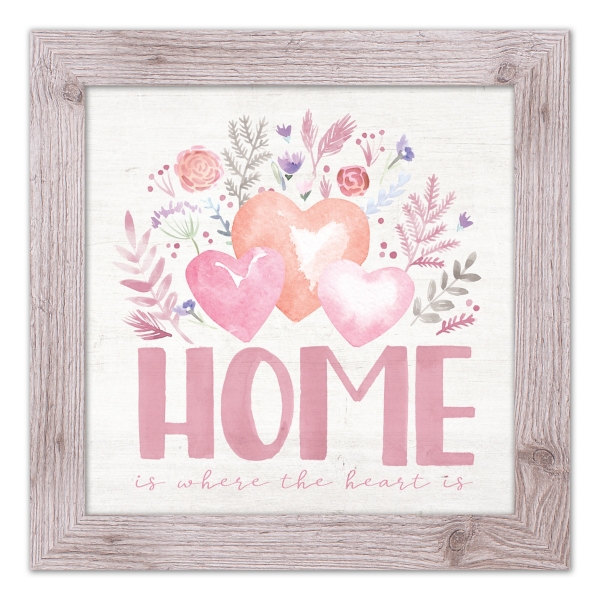 Home is Where the Heart is Framed Art Print Kirklands Home