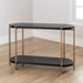 Darcy Black Oval Console Table