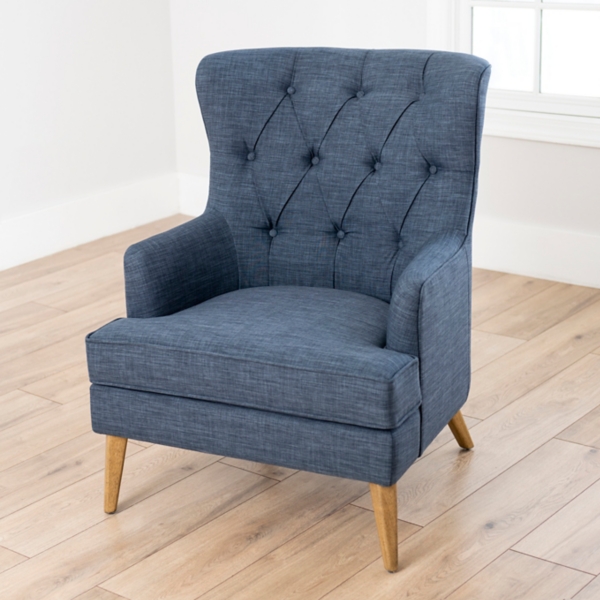 Kirklands blue chair new arrivals