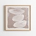 Neutral Stone Abstract II Framed Art Print