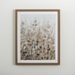 Neutral Wildflowers II Framed Art Print