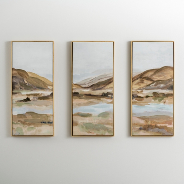 Landscape Framed Canvas Art Prints, Set of 3 Kirklands Home