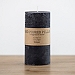 Black Unscented Pillar Candle, 3x6 in.