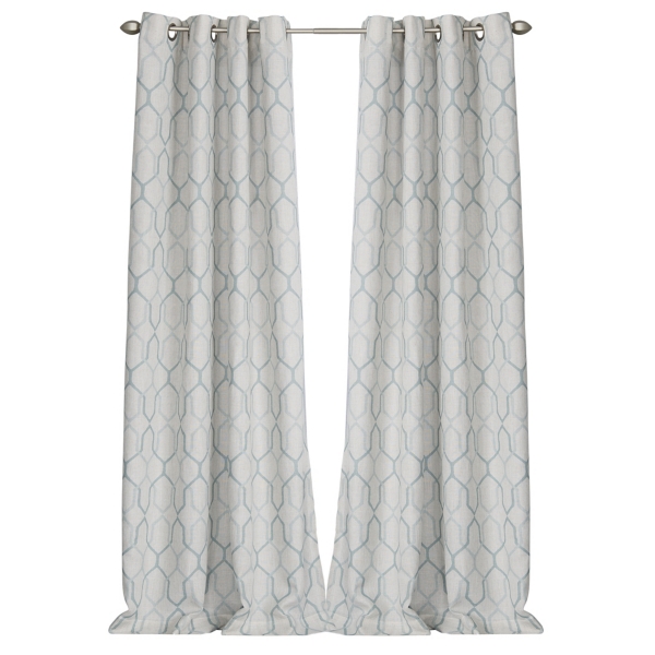 Kale Interlocked Single Curtain Panel, 84 in. Kirklands Home