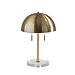 Antiqued Brass Dome Shade Table Lamp