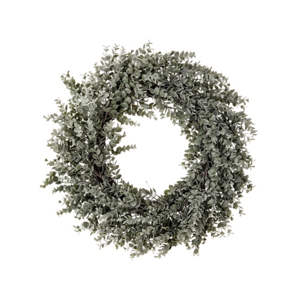 Green Parvafolia Eucalyptus Spiral Wreath Kirklands Home