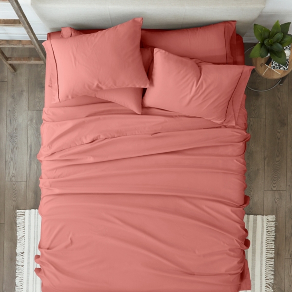 Clay Solid 6-pc. King Sheet Set