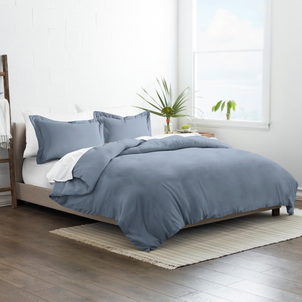 Stone Blue 2-pc. Twin Duvet Cover Set