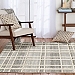 Cloudy Gray Criss Cross Area Rug, 7x9