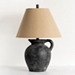 Charcoal Vase Table Lamp