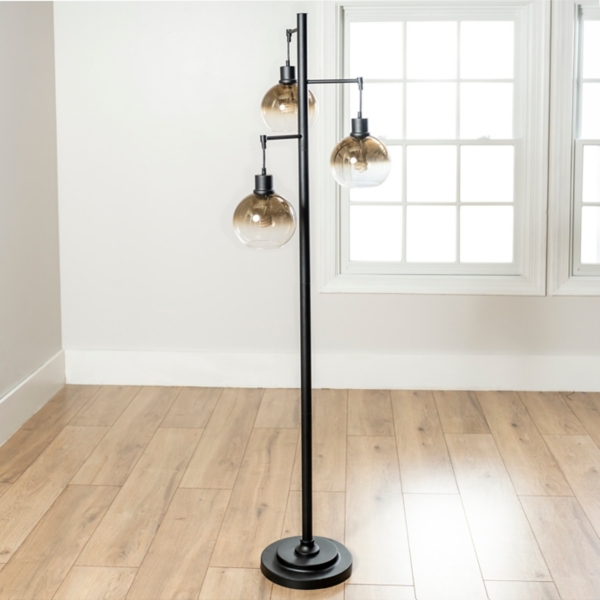 Kirklands floor lamp on sale with shelves