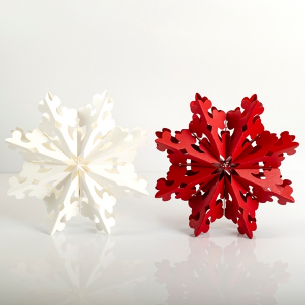 Paper Snowflake Assorted Christmas Ornaments | Kirklands Home