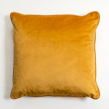 Citron velvet pillow store
