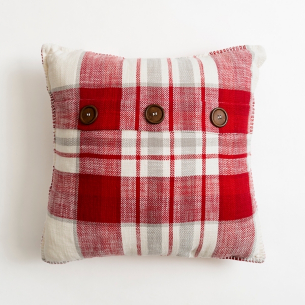 Kirklands plaid outlet pillows