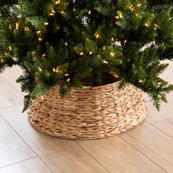 Natural Woven Seagrass Tree Collar Kirklands Home