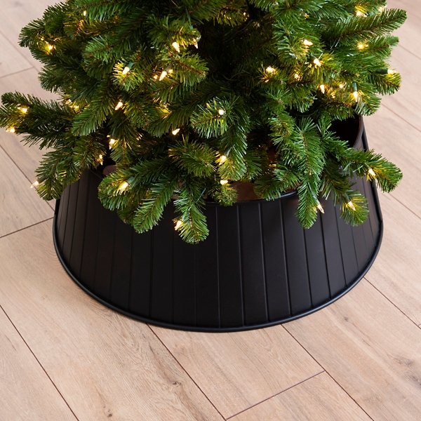 Black Galvanized Tree Collar Kirklands Home