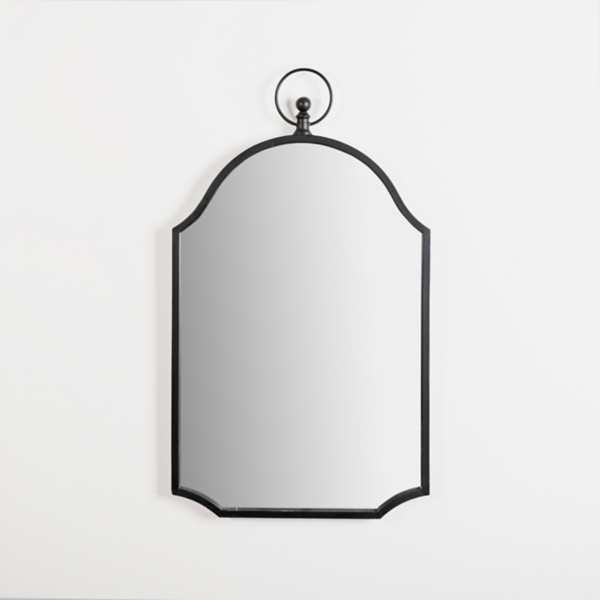 Black Linear Arched Wall Mirror Kirklands Home