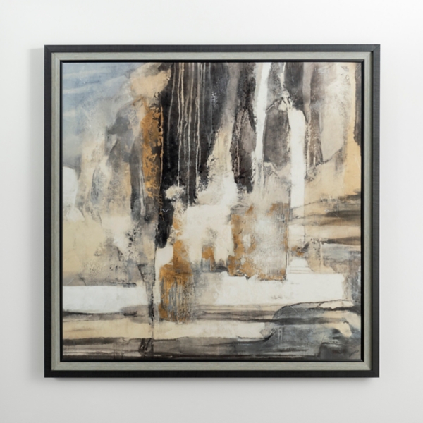 Smoke & Mirrors Abstract Framed Art Print Kirklands Home