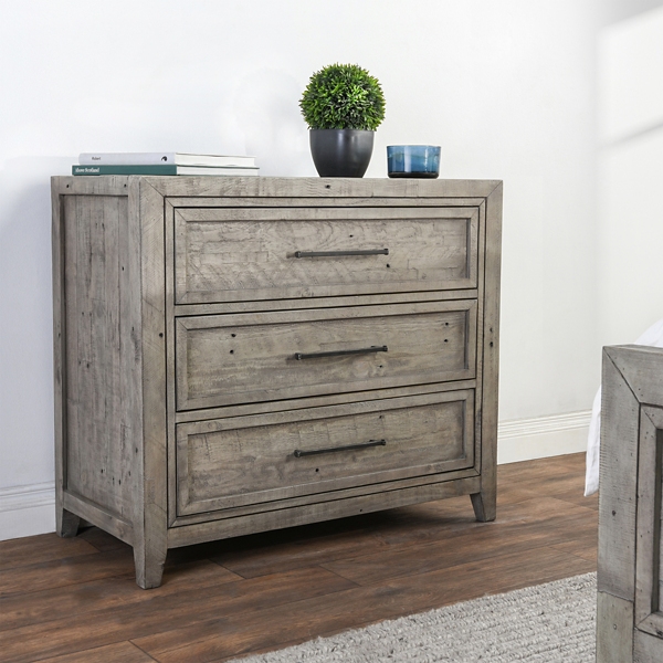 Stone Gray Reclaimed Pine Wood Storage Chest Kirklands Home