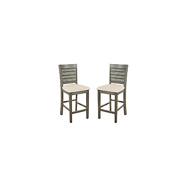 Gray wash bar discount stools