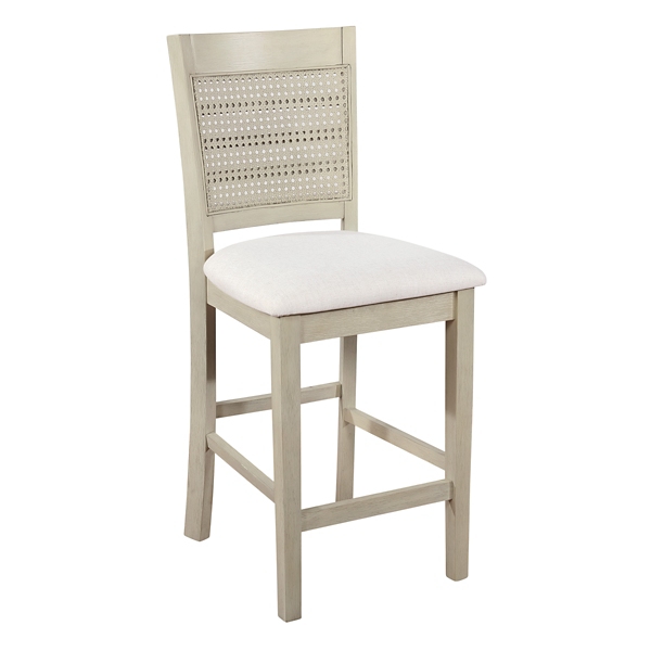 Ivory Wilbur Cane Back Counter Stools, Set of 2 Kirklands Home