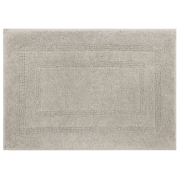 Silver Reversible Cotton Bath Mat, 24 in. | Kirklands Home