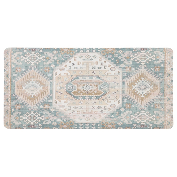 Mint Medallion Cushioned Kitchen Mat Kirklands Home