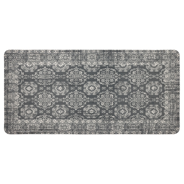 Gray Floral Cushioned Kitchen Mat Kirklands Home