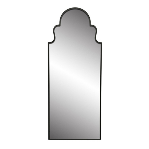 Black Metal Scalloped Wall Mirror Kirklands Home