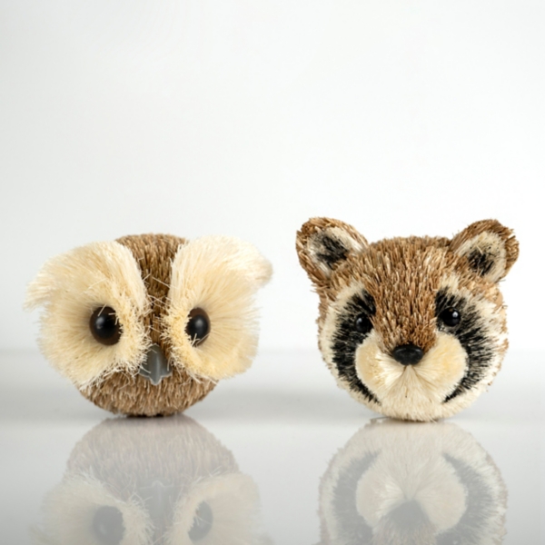 Owl and Raccoon Assorted Christmas Ornaments Kirklands Home