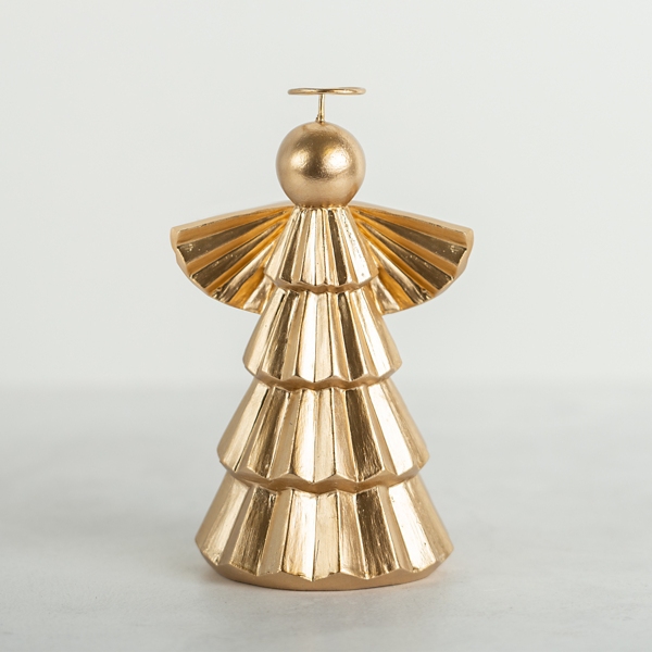 Gold Modern Angel Statue Kirklands Home