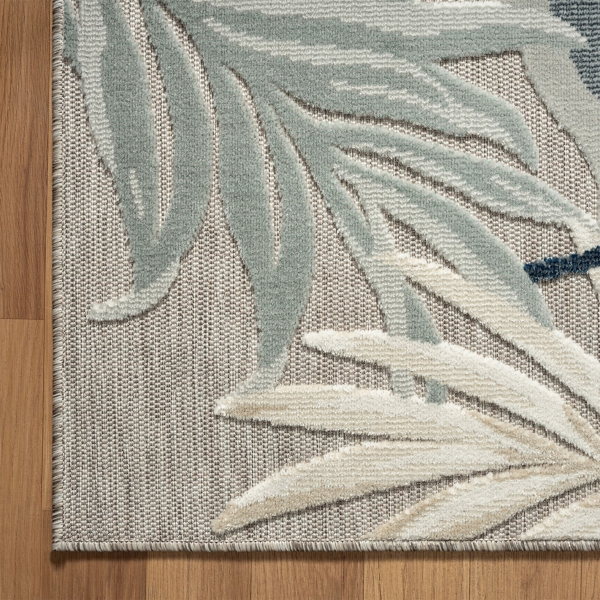 Ferns and Palms Indoor/Outdoor Area Rug