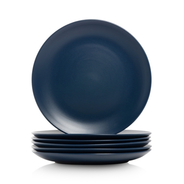 Dark Blue Classic Coupe Dinner Plates Set of 6 Kirklands Home