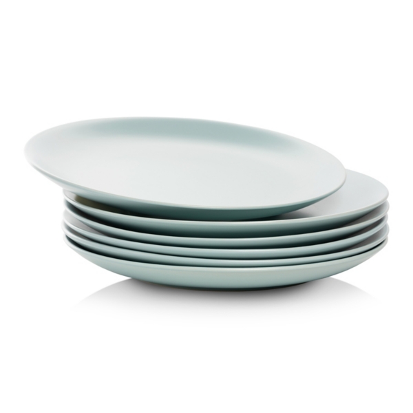 Mineral Blue Classic Coupe Dinner Plates, Set of 6