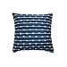 Navy Blue Hand Knotted Decorative Throw Pillow
