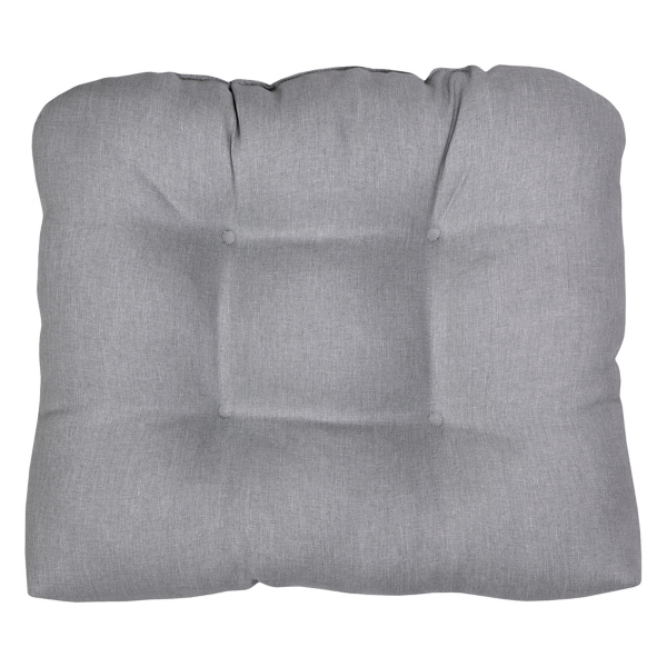 Dolphin Gray Outdoor Tufted Seat Cushion Kirklands Home