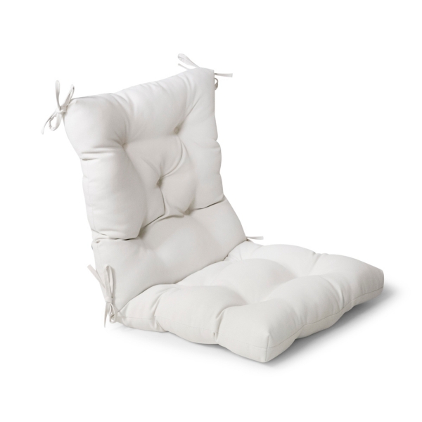Vanilla Cream Outdoor Tufted Chair Cushion Kirklands Home