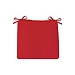 Berry Red Outdoor Seat Cushion