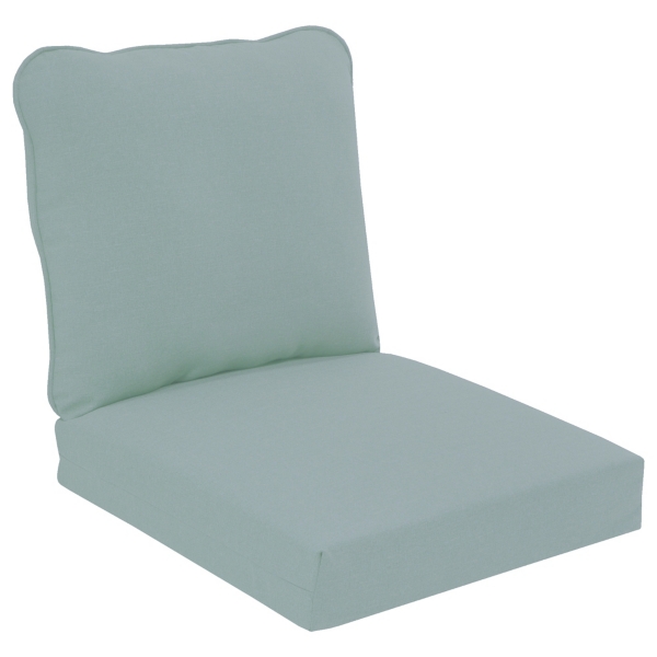Aquamarine Outdoor Deep Seat Cushion, 24x24 Kirklands Home