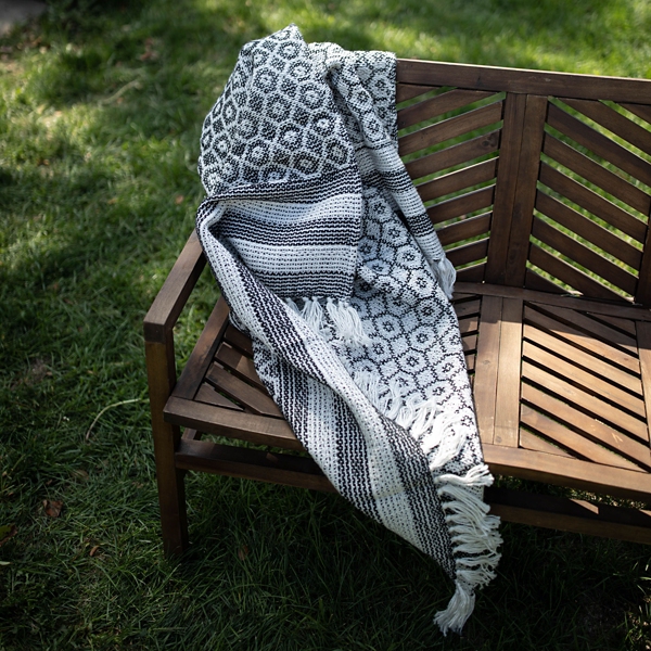 Midnight Outdoor Throw Blanket Kirklands Home