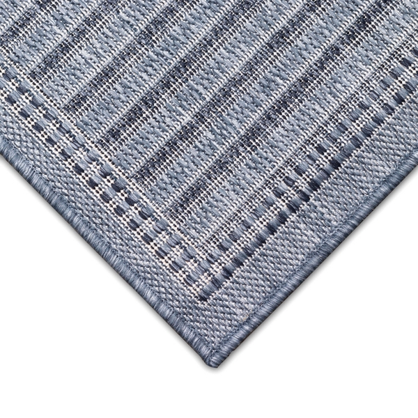 Kaya Navy Gradient Indoor/Outdoor Area Rug, 6x9