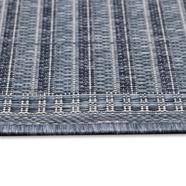 Kaya Navy Gradient Indoor/Outdoor Area Rug, 6x9