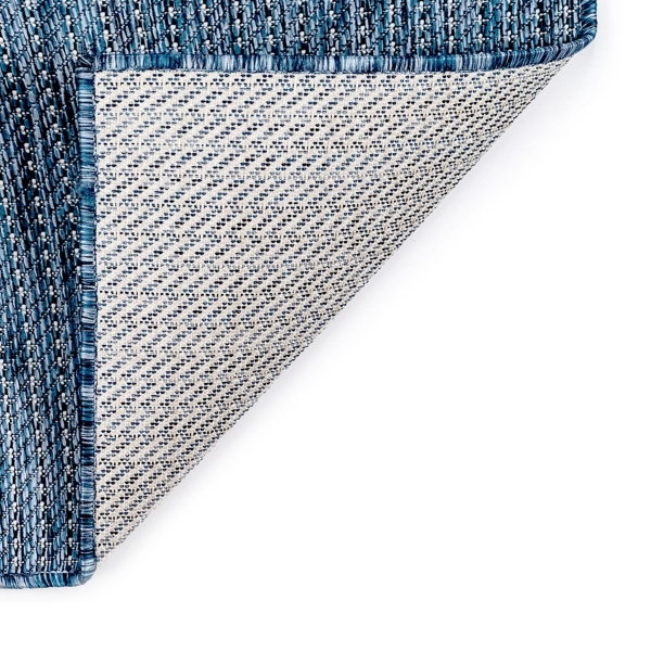 Navy Intertwine Indoor/Outdoor Area Rug