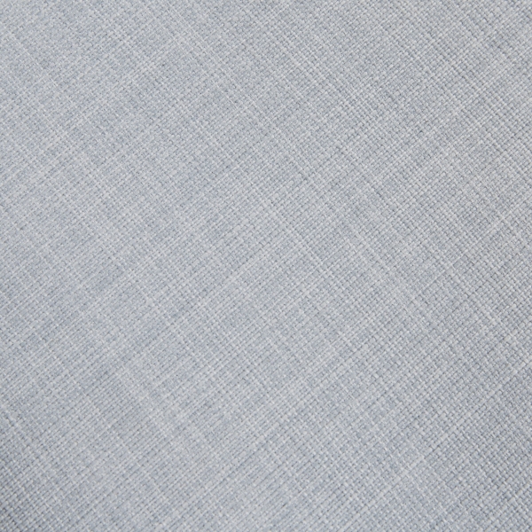 Blue Cushion Beaded Wood Frame Accent Chair