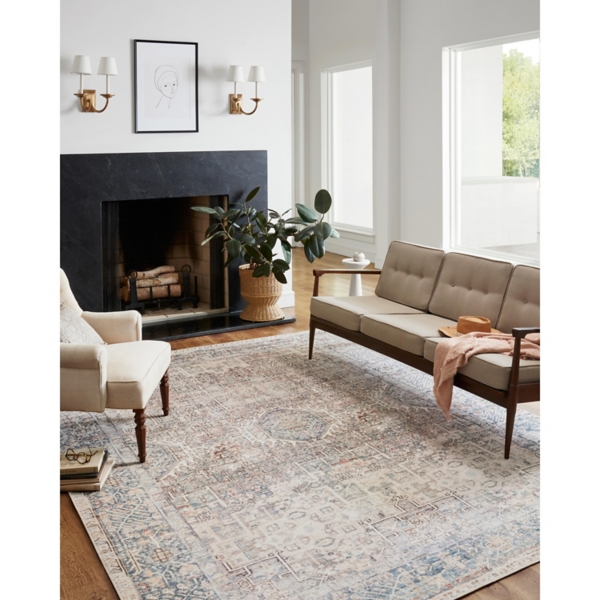 Chris Loves Julia x Loloi Jules Natural Rug