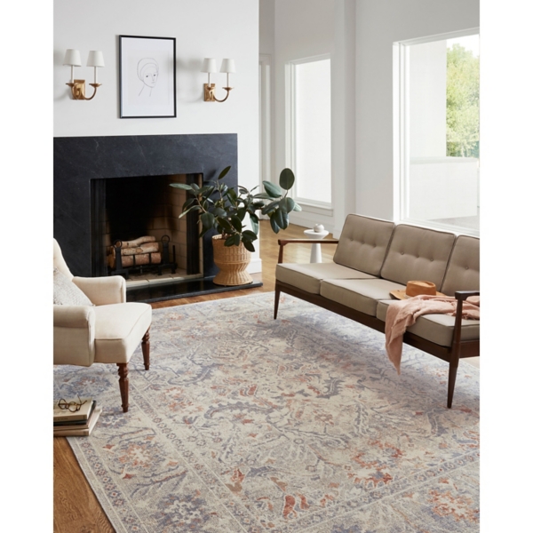 Chris Loves Julia x Loloi Rosemarie Iris Rug