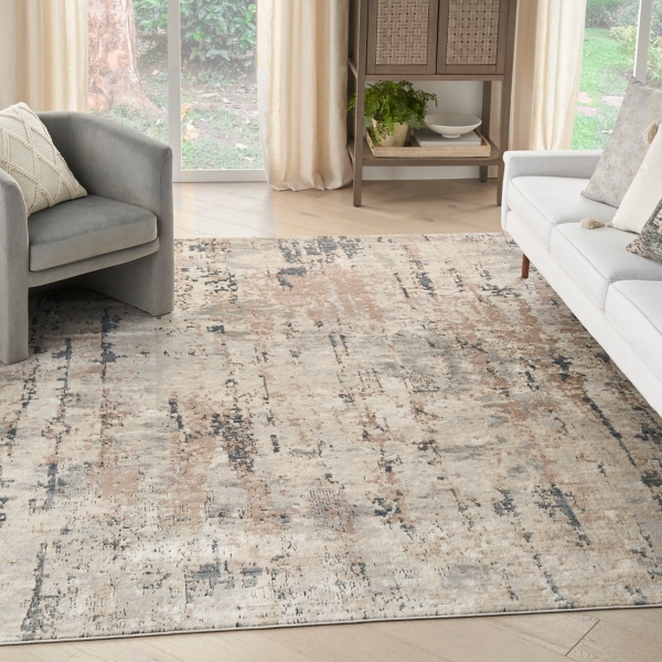 Multi Tally Textured Area Rug, 7x9