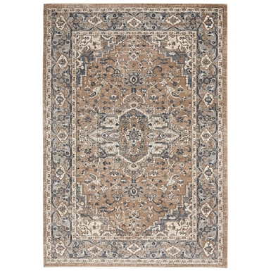 Hannah Gray Traditional Area Rug, 5x7