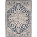 Blue Ellington Scroll Area Rug, 3x5