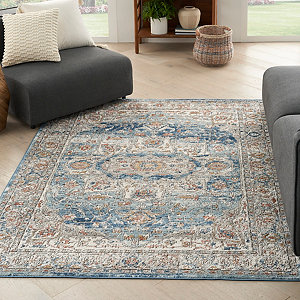 Modern Rugs For Living Room 2x3 Small Rugs for Bedroom 2x4 Entrance Rug  Washable Gray Blue Navy Beige 